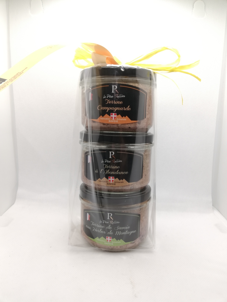 Nos terrines maisons Maison Rullier "Le père Rullier"